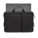 Torba na laptopa 17'' i akcesoria 44x31x7cm - czarna