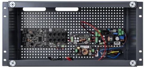 Zestaw buforowy do 8 kamer IP w obudowie RACK BCS POWER