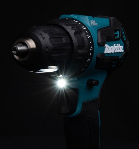 Makita DDF490Z wiertło 1900 RPM Zamek centralny 1,7 kg Niebieski, Czarny