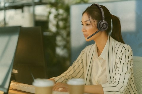Słuchawki Creative Chat Wireless Headset GAPL-1582 51EF1290AA000 Czarne