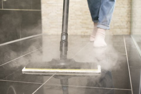 Kärcher SC 1 EasyFix Przenośna myjka parowa 1200 W Czarny, Biały
