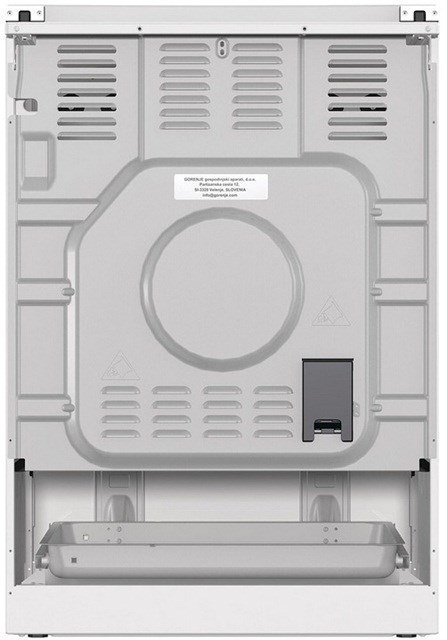 Kuchnia gazowo-elektryczna GORENJE GKS6C71WF 60 cm | AirFry | ExtraSteam | FrozenBake | biały