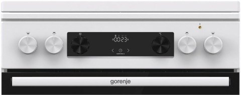 Kuchnia gazowo-elektryczna GORENJE GKS6C71WF 60 cm | AirFry | ExtraSteam | FrozenBake | biały