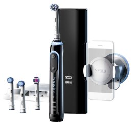 Oral-B Toothbrush Genius 10100S Electric Rechargeable, Black, 6, Number of brush heads included 4