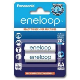 Panasonic eneloop AA/HR6, 1900 mAh, Rechargeable Batteries Ni-MH, 2 pc(s), Ready to use