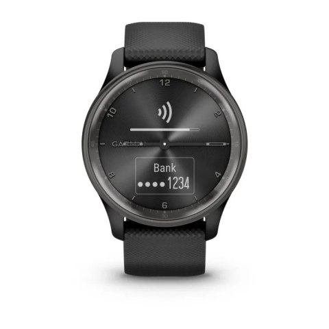 Garmin vivomove Trend LCD 40 mm Hybrydowy 254 x 346 px Ekran dotykowy Czarny GPS
