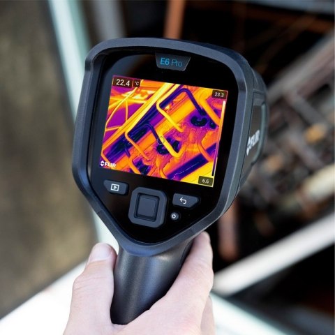 FLIR E6 Pro Kamera termowizyjna 240 x 180 Czarna