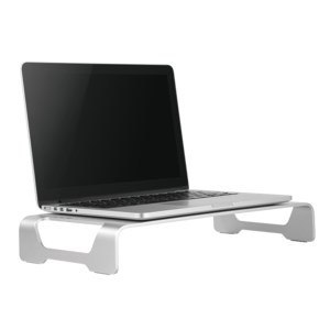 LogiLink BP0033 stojak na laptop Podstawka na notebooka Srebrny
