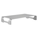 LogiLink BP0033 stojak na laptop Podstawka na notebooka Srebrny