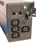 Orvaldi VPS 800 zasilacz UPS Technologia line-interactive 0,8 kVA 480 W 4 x gniazdo sieciowe