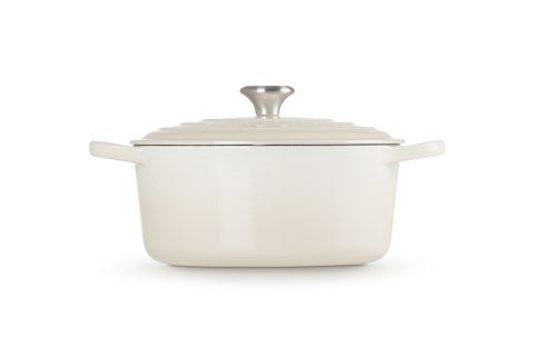 Brytfanna Le Creuset Signature Roaster okrągła beza 26cm