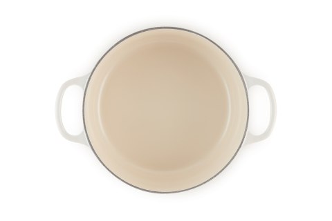 Brytfanna Le Creuset Signature Roaster okrągła beza 26cm