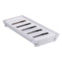 PLASTIKOWA OBUDOWA INSTALACYJNA Z DRZWIAMI METALOWYMI, PODTYNK., IP40, 5 RZĘDÓW, 60 MODUŁÓW Noark PM