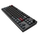 Klawiatura do gier Montech MKey TKL Darkness - GateronG Pro 2.0 Czerwona (US)
