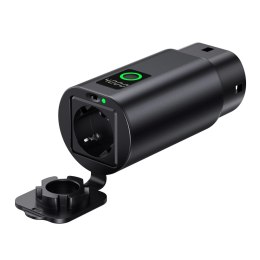 Adapter V2L Type 2 - Schuko 3500W z wyświetlaczem mocy do aut elektrycznych
