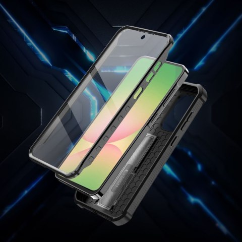Etui pokrowiec na Samsung Galaxy A56 5G Kevlar Cam+ - czarny