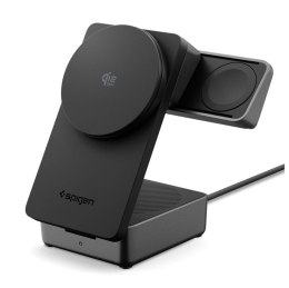Ładowarka bezprzewodowa magnetyczna 3w1 Qi2.2 25W MagSafe - czarna