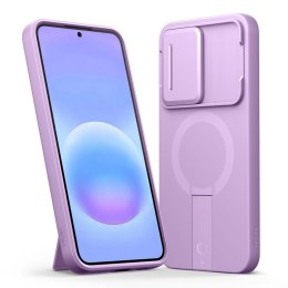 Etui z osłoną obiektywu na Samsung Galaxy A57 Kevlar Aura MagSafe - fioletowe