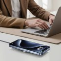Ładowarka indukcyjna magnetyczna z kablem USB-C Qi2 15W 1.2m - czarna