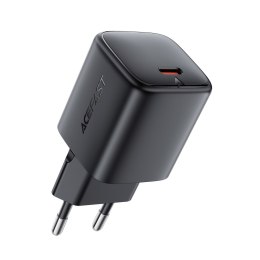 Ładowarka sieciowa USB-C GaN PD 45W - czarna