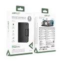 Lokalizator Bluetooth w formie etui na paszport kompatybilny z Apple Find My - czarny