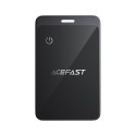 Lokalizator Bluetooth w formie karty kompatybilny z Apple Find My - szary