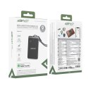 Lokalizator Bluetooth w formie karty kompatybilny z Apple Find My - szary