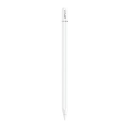 Rysik stylus pojemnościowy do iPad z ładowaniem bezprzewodowym i 2 końcówkami V3 - biały