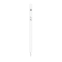 Rysik stylus pojemnościowy uniwersalny z 2 końcówkami V1- biały