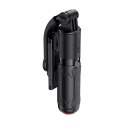 Selfie stick z automatycznym statywem i pilotem Bluetooth 63 cm - czarny