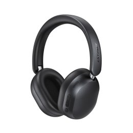 Słuchawki bezprzewodowe nauszne z ANC Bluetooth - czarne