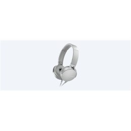 Sony MDRXB550APW Headband/On-Ear, Microphone, White, No