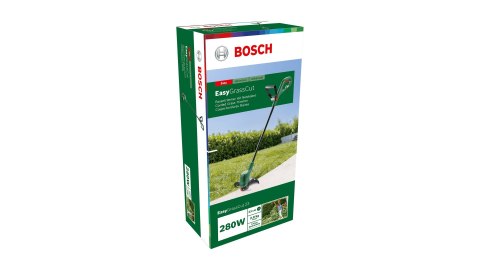 Bosch EasyGrassCut 23 23 cm 280 W Prąd przemienny Czarny, Zielony