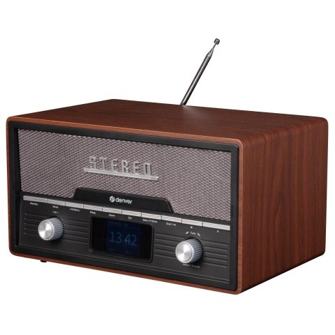 Denver MDA-525DW Osobisty odtwarzacz CD Drewno