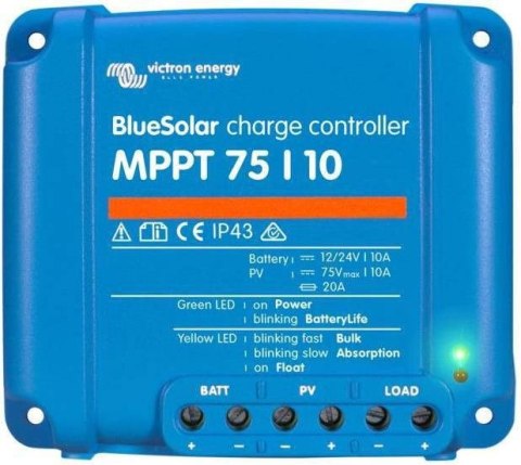 Regulator ładowania Victron Energy BlueSolar MPPT 75/10 SCC010010050R