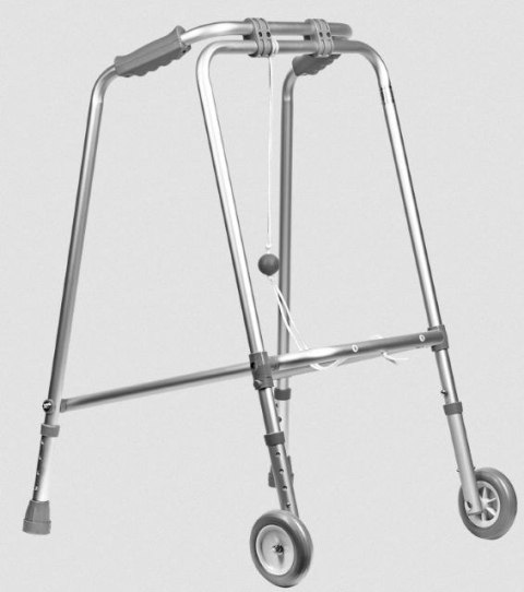 Balkonik rehabilitacyjny RF-100 Srebrny aluminiowy