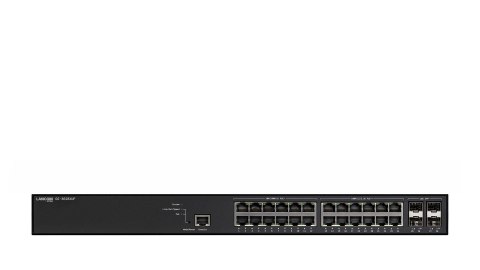 LANCOM GS-3628XUP L3 2.5G Ethernet (100/1000/2500) Obsługa PoE 1U Czarny