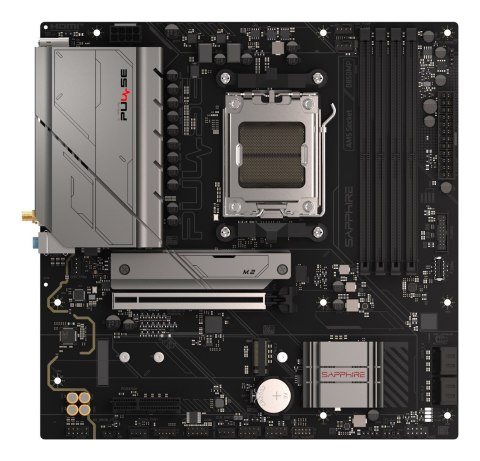 Sapphire PULSE B850M WIFI AMD B850 Gniazdo AM5 micro ATX