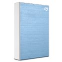 Dysk zewnętrzny HDD SEAGATE One Touch 4TB 2.5" USB 3.2 Gen 1 Light Blue (STKZ4000402)