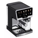 ELDOM EKSPRES CIŚNIENIOWY KOLBOWY ECK1 1300W 20 BAR, ZASOBNIK NA MLEKO, 6 PROGRAMÓW AUTOMATYCZNYCH, 2 PROGRAMY RECZNE