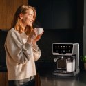 ELDOM EKSPRES CIŚNIENIOWY KOLBOWY ECK1 1300W 20 BAR, ZASOBNIK NA MLEKO, 6 PROGRAMÓW AUTOMATYCZNYCH, 2 PROGRAMY RECZNE