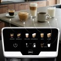 ELDOM EKSPRES CIŚNIENIOWY KOLBOWY ECK1 1300W 20 BAR, ZASOBNIK NA MLEKO, 6 PROGRAMÓW AUTOMATYCZNYCH, 2 PROGRAMY RECZNE