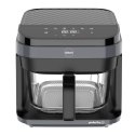 ELDOM FRYTKOWNICA BEZTŁYSZCZOWA FR500 5,5 L 1200W SZKLANY POJEMNIK, RUSZT, SILIKONOWA PODKŁADKA, 8 PROGRAMÓW, REGULACJA TEM.