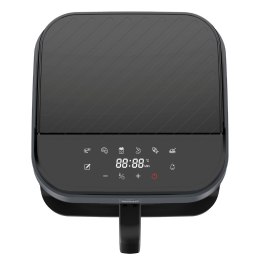 ELDOM FRYTKOWNICA BEZTŁUSZCZOWA FR500 5,5 L 1200W SZKLANY POJEMNIK, RUSZT, SILIKONOWA PODKŁADKA, 8 PROGRAMÓW, REGULACJA TEM.