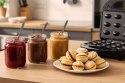 ELDOM OPIEKACZ WIELOFUNKCYJNY 5 IN 1 ST250 850W WYMIENNE PŁYTY: SANDWICH, GRILL, GOFRY, ORZESZKI, MINI PĄCZKI