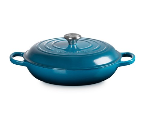 Żeliwny garnek Le Creuset 21180306422430, 30 cm zielony