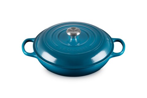 Żeliwny garnek Le Creuset 21180306422430, 30 cm zielony