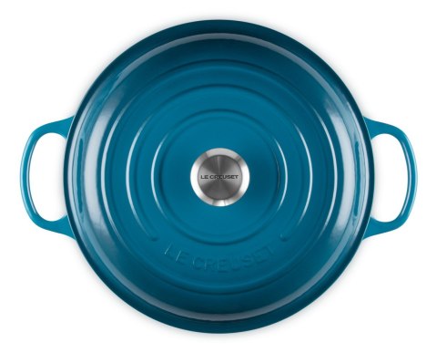 Żeliwny garnek Le Creuset 21180306422430, 30 cm zielony