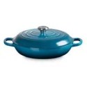 Żeliwny garnek Le Creuset 21180306422430, 30 cm zielony