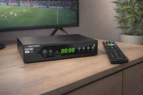 ESPERANZA TUNER DVB-T2 H.265/HEVC EV107R